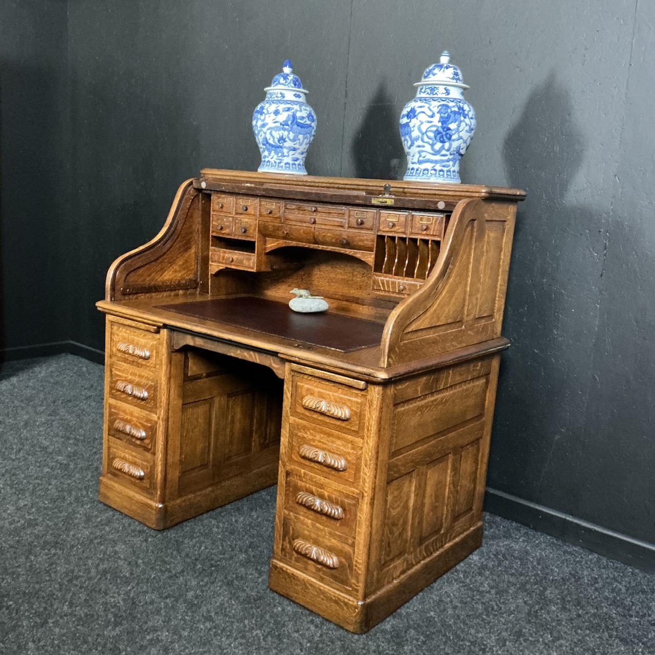 Antique Roll Top Desk Circa 1905