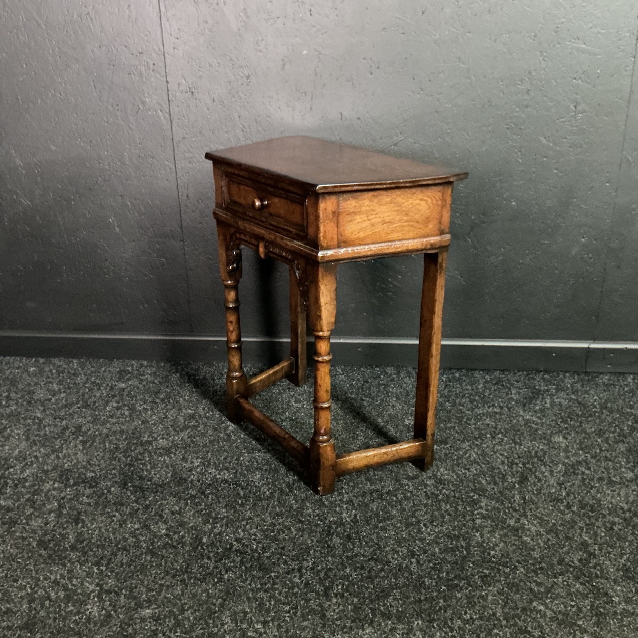 Alternative view of Oak Side Table
