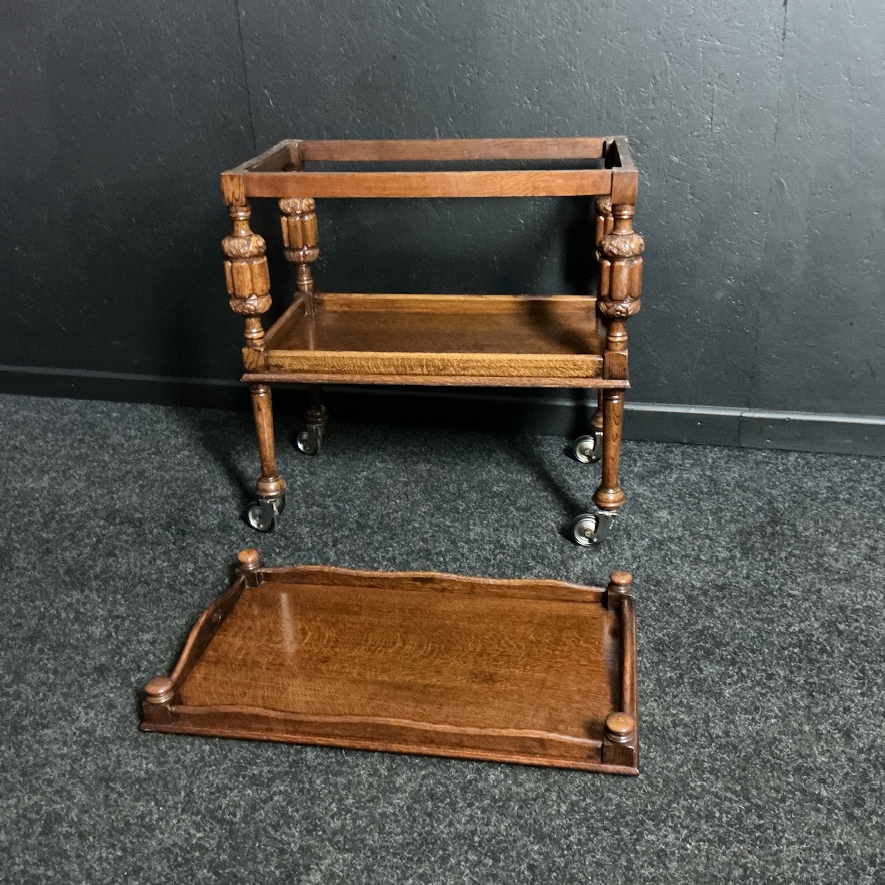Antique Afternoon Tea Trolley - Image 6