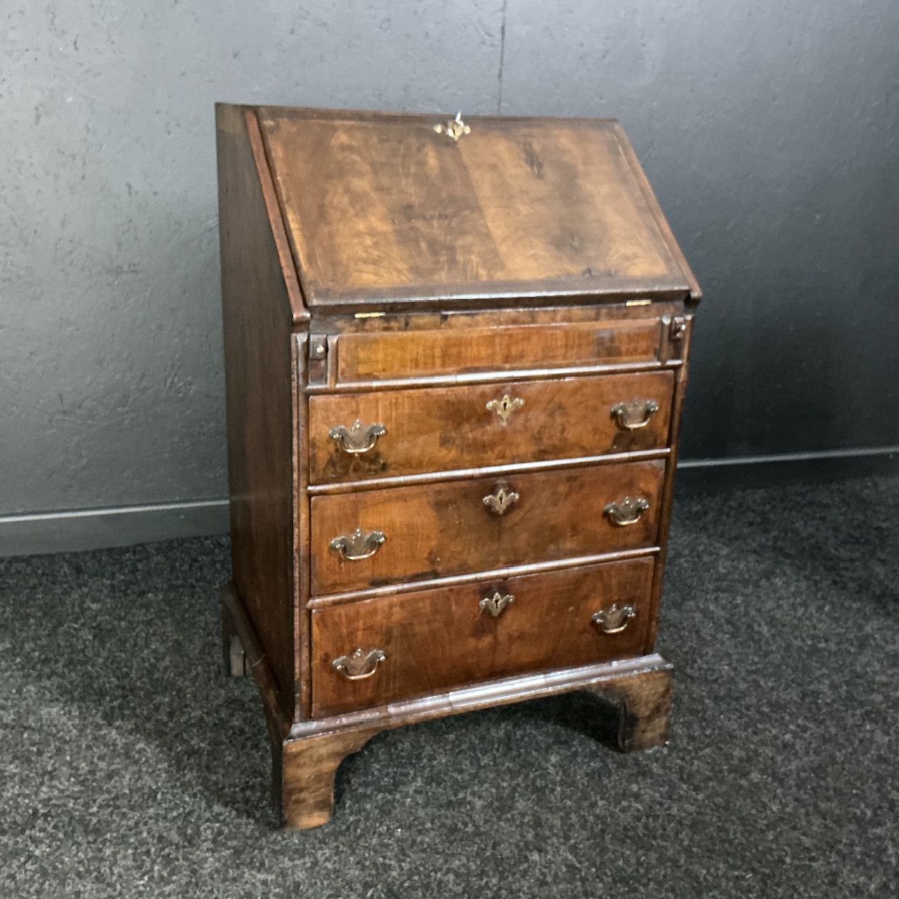 Alternative view of Queen Anne Walnut Bureau