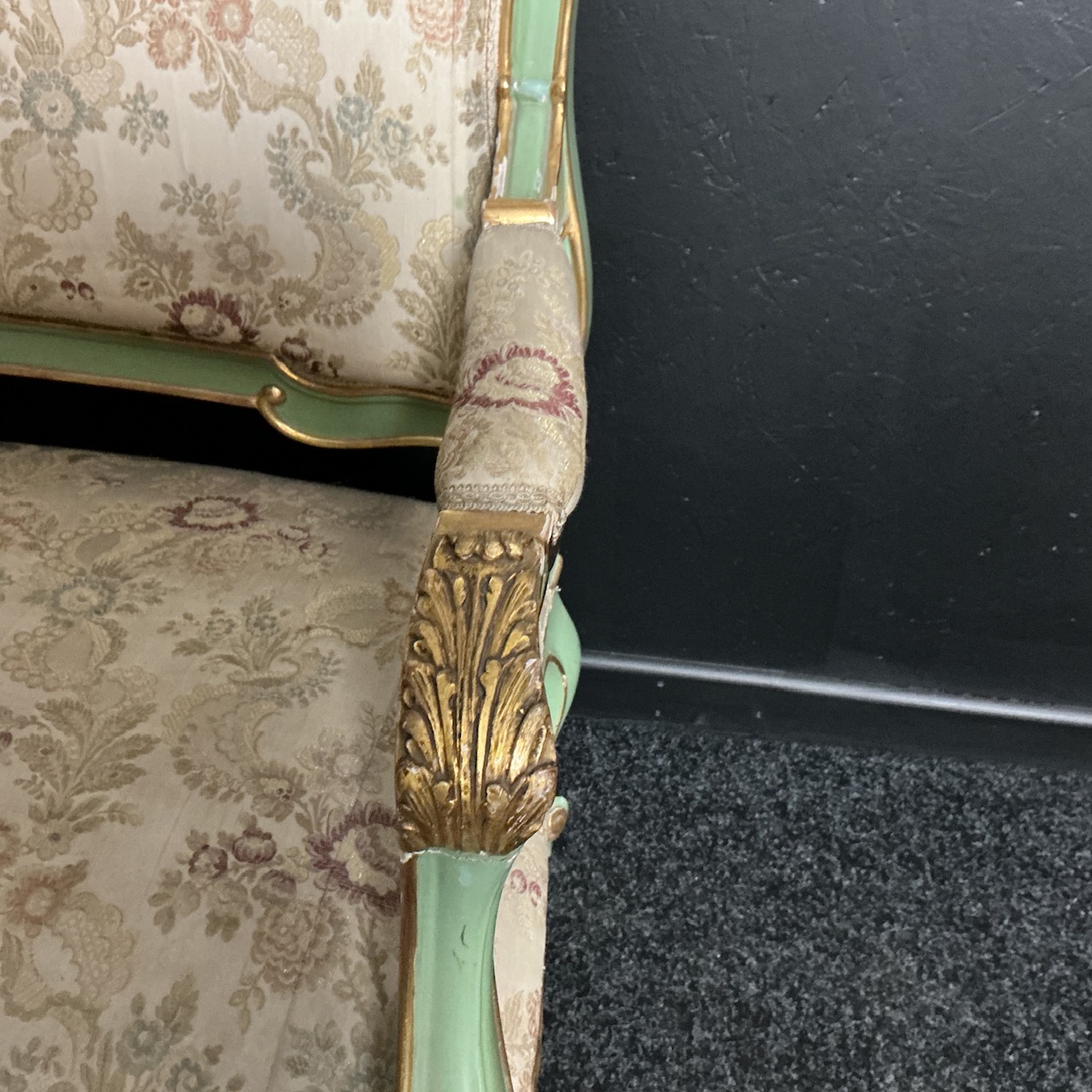 Painted French Sofa - Image 5