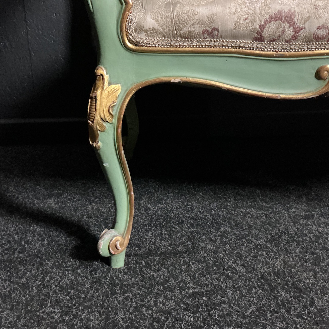 Painted French Sofa - Image 9