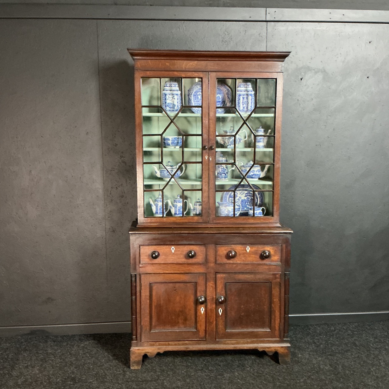 Victorian Welsh Oak Bookcase
