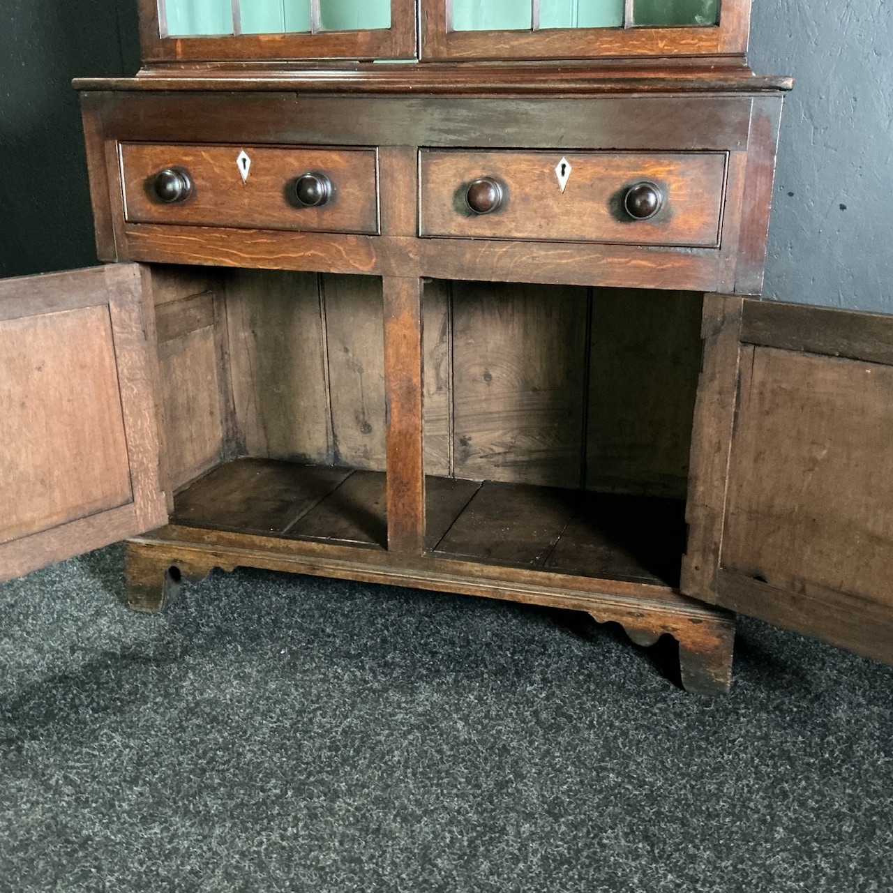 Victorian Welsh Oak Bookcase - Image 5