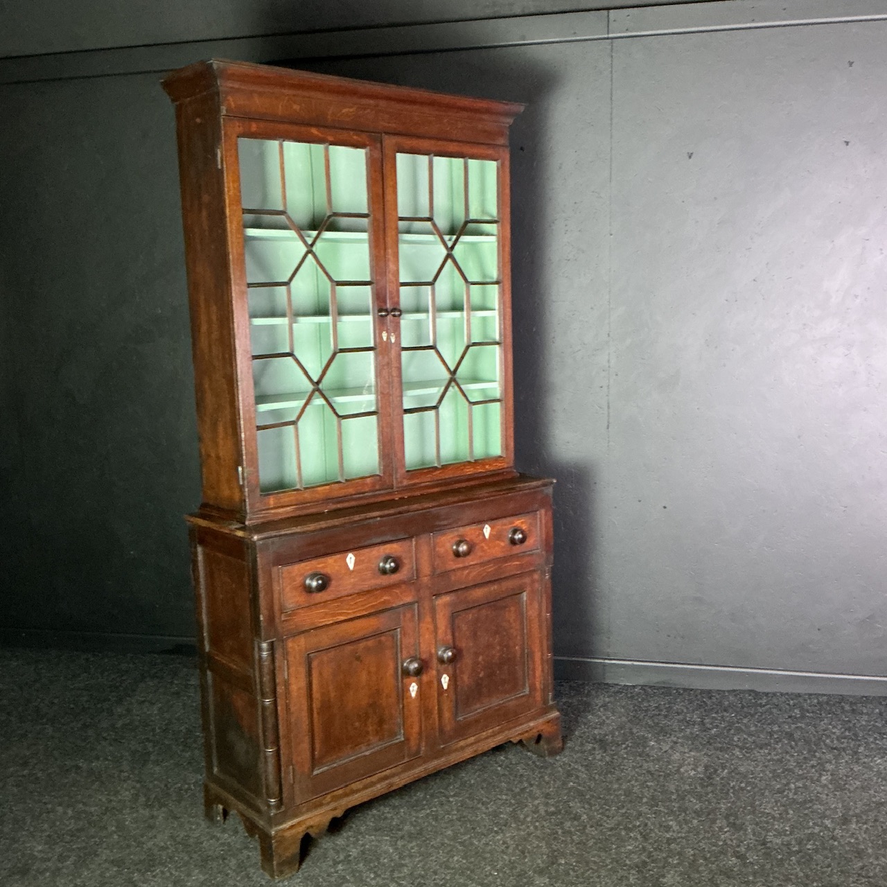 Victorian Welsh Oak Bookcase - Image 7
