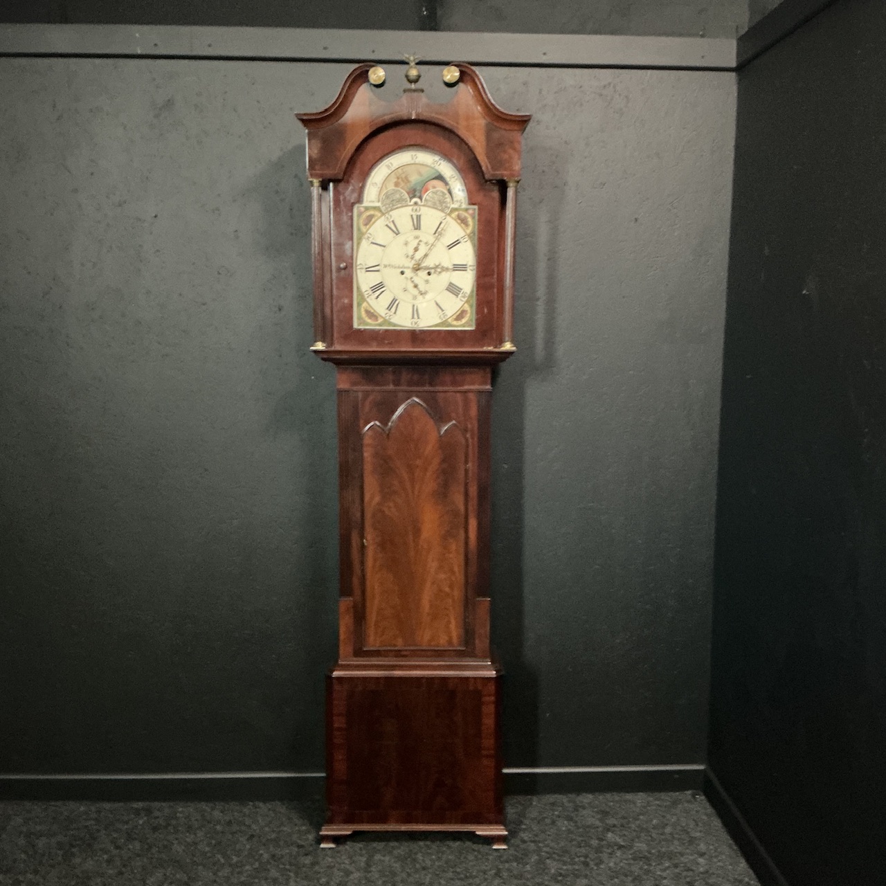 Mahogany Grandfather Clock