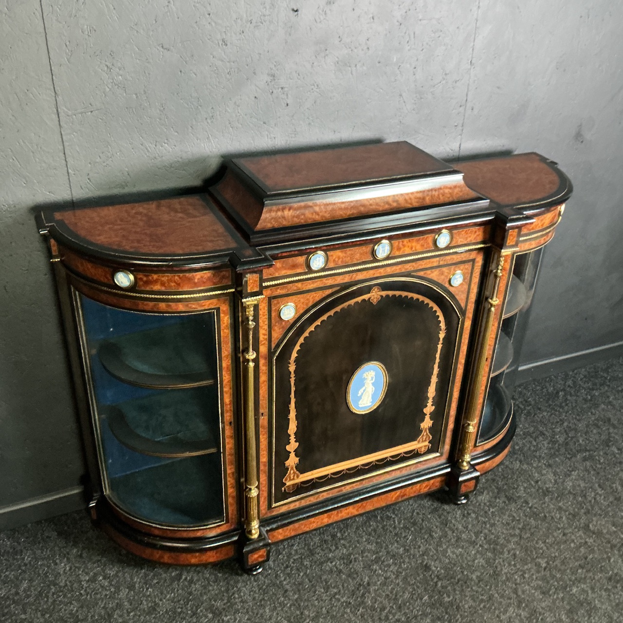 Aesthetic Movement Credenza. Att. Edwards And Roberts - Image 7