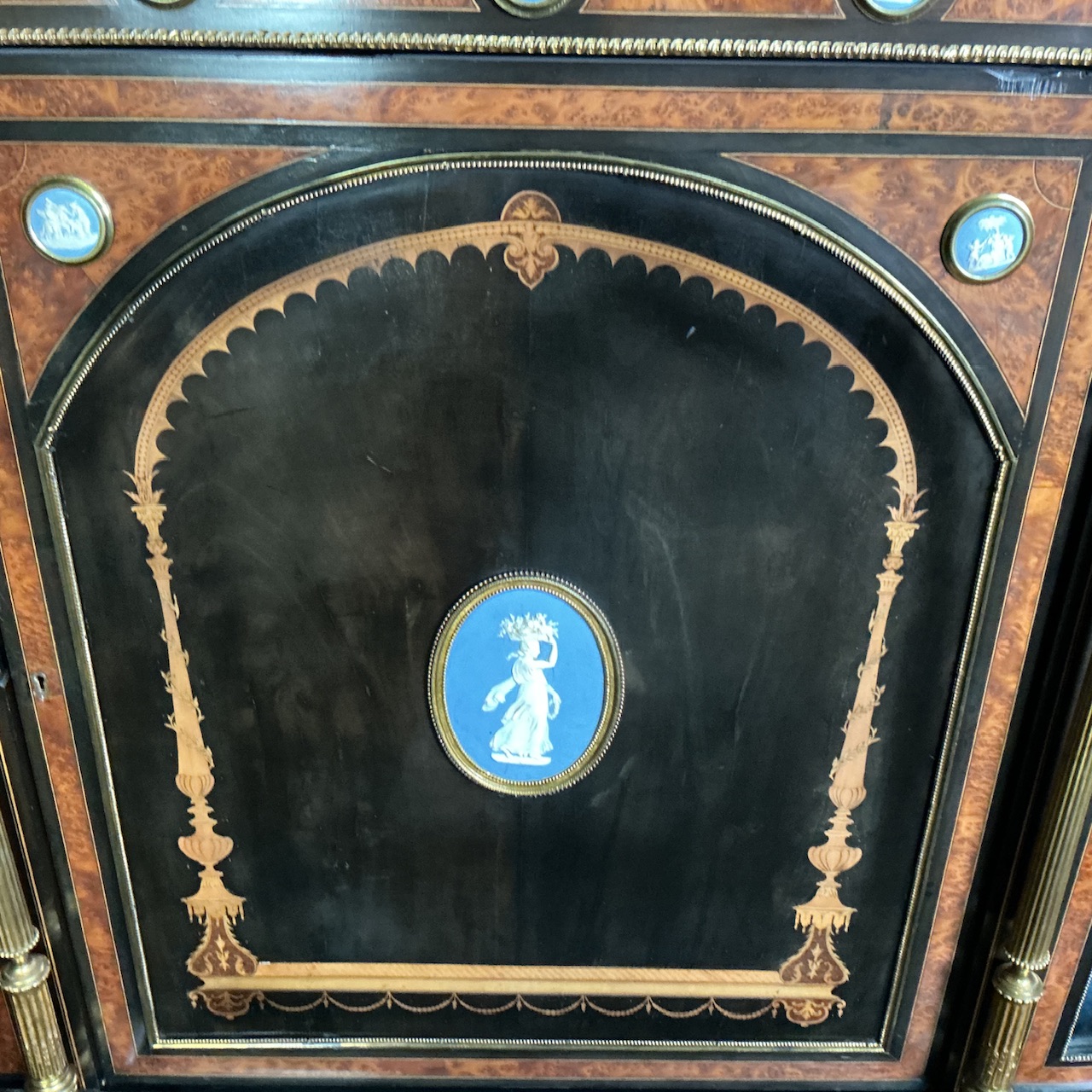 Aesthetic Movement Credenza. Att. Edwards And Roberts - Image 4