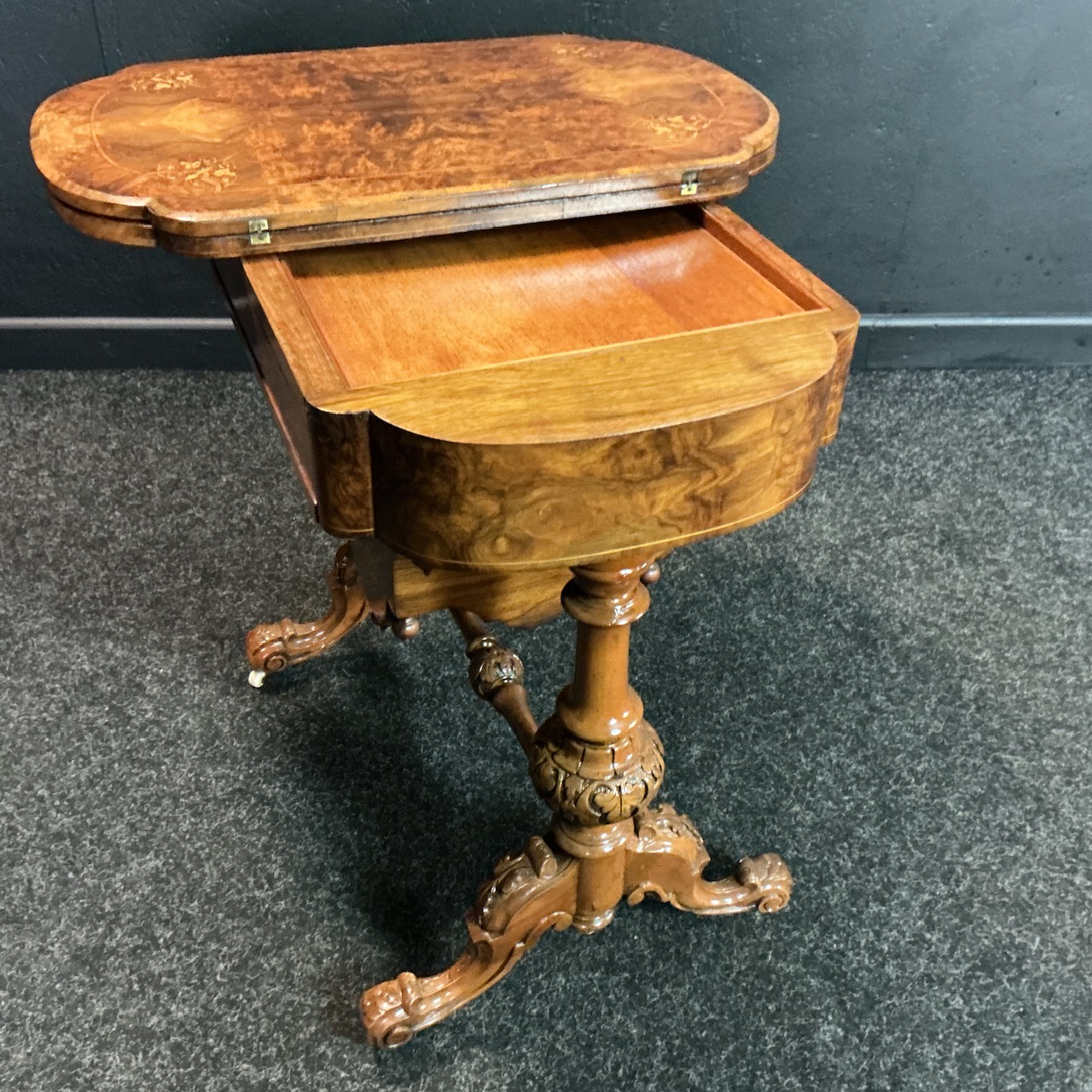 Victorian Games/Sewing Table - Image 6