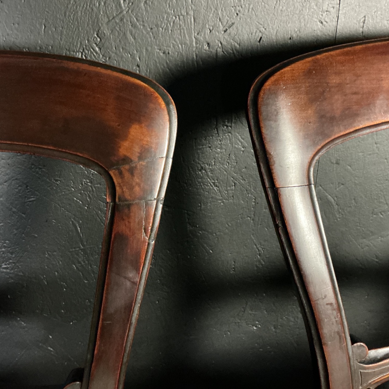 Set of 4 Victorian Mahogany Chairs - Image 9