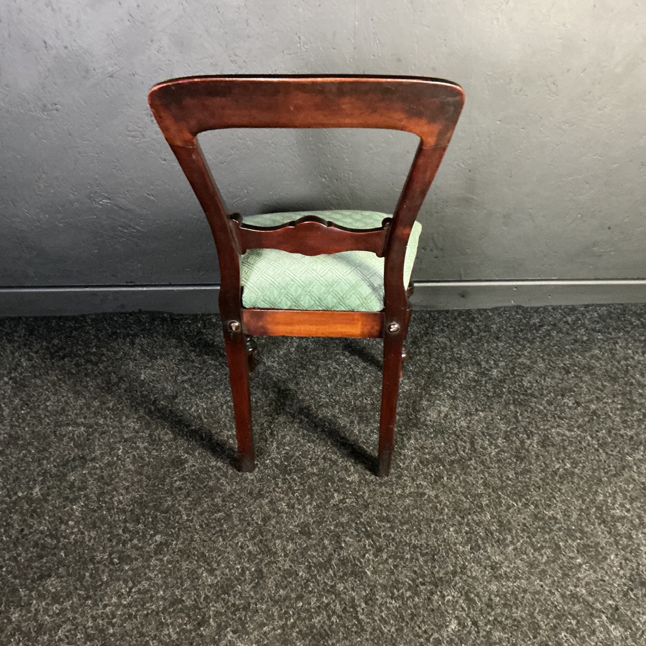 Set of 4 Victorian Mahogany Chairs - Image 5