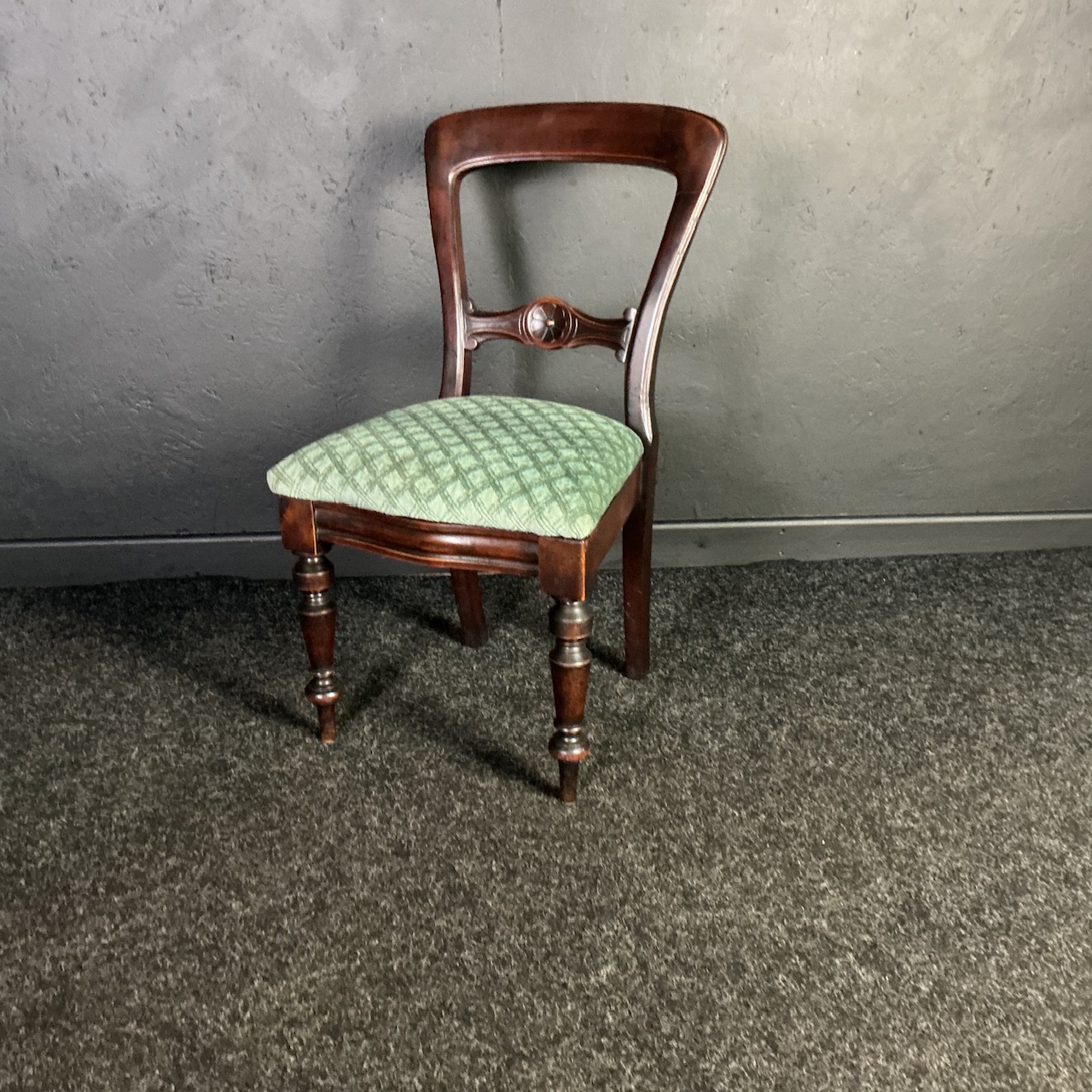 Set of 4 Victorian Mahogany Chairs - Image 8