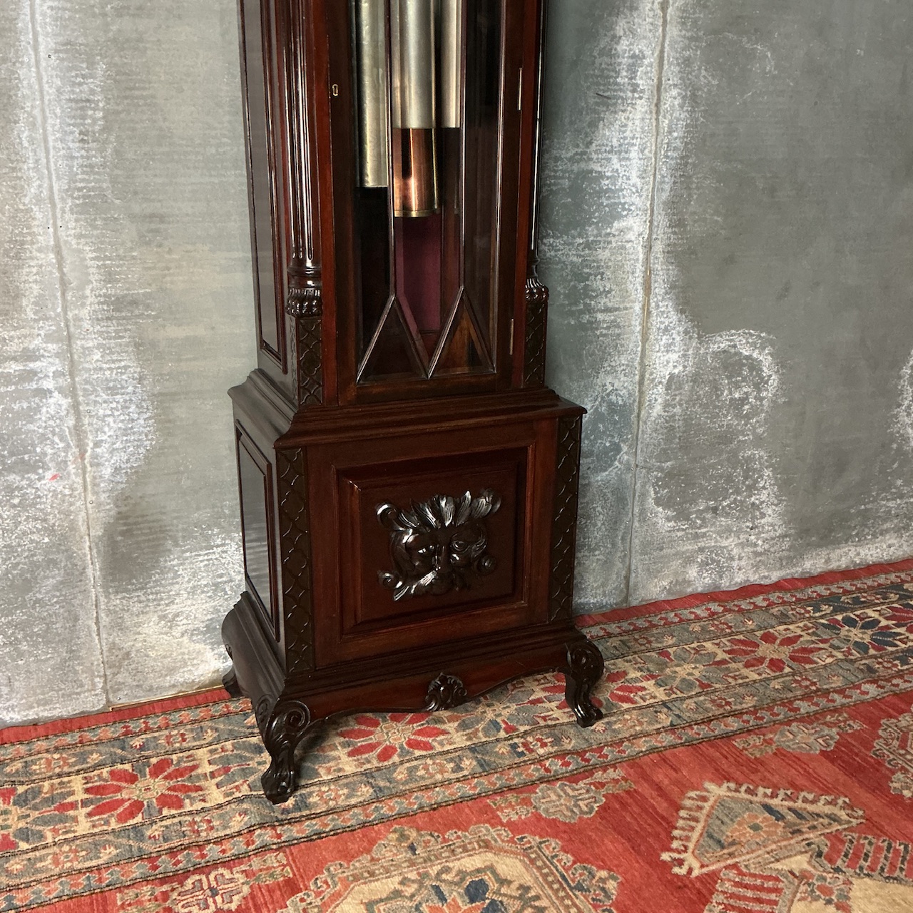 Edwardian Three Train Longcase Clock - Image 3