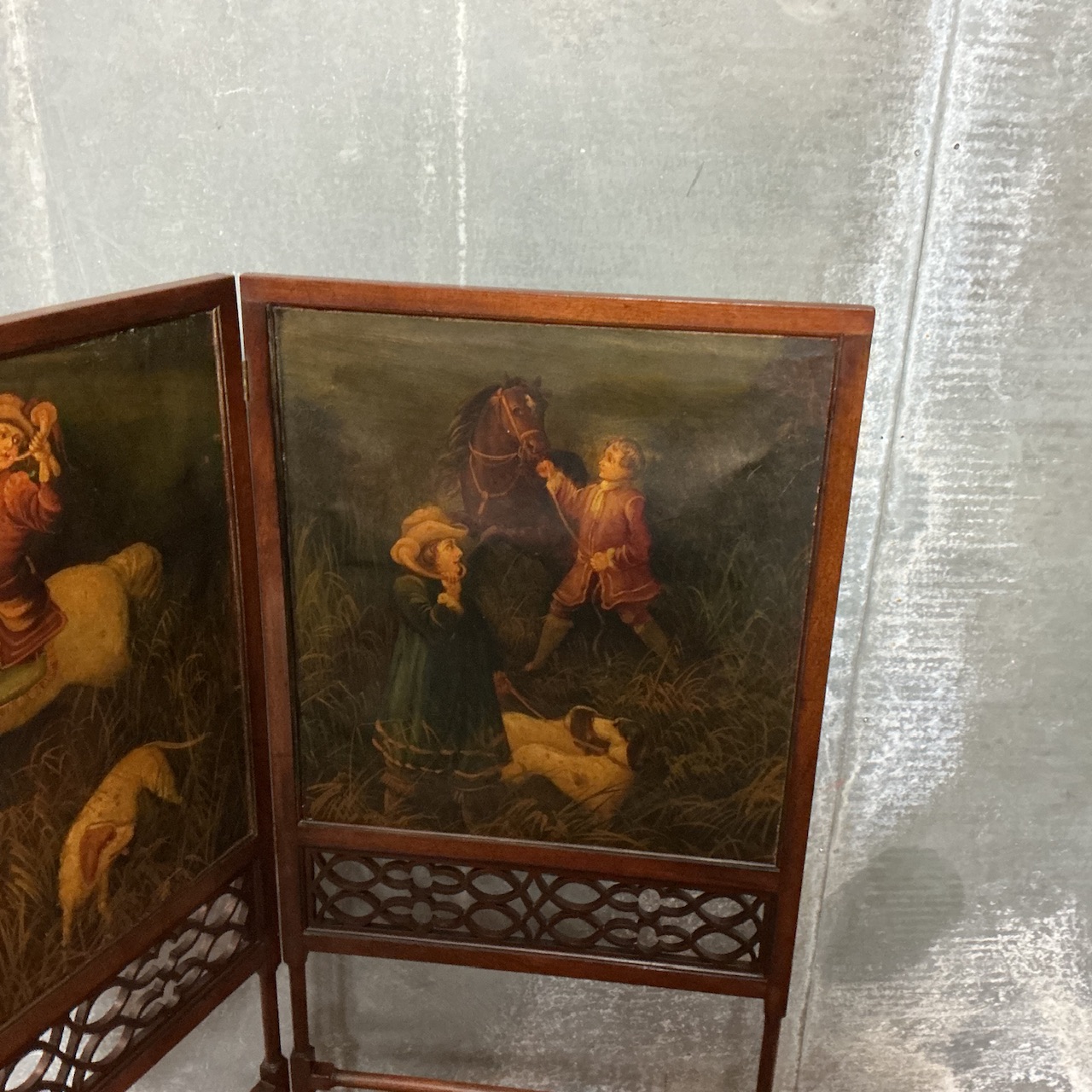 Edwardian Decorative Screen - Image 10