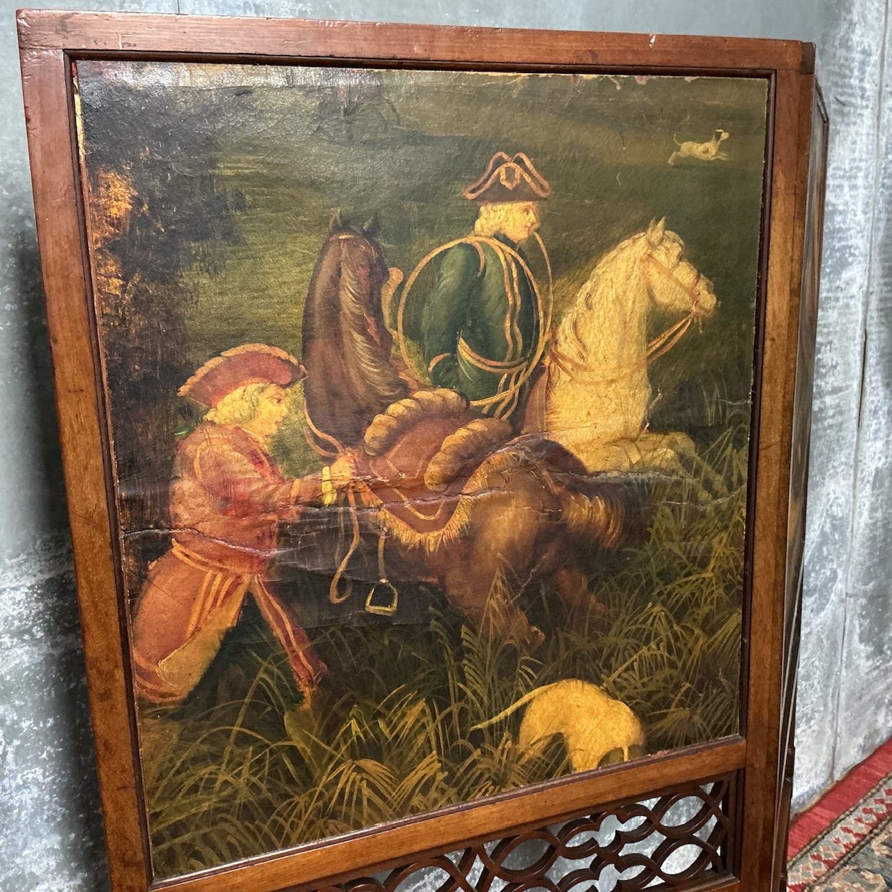 Edwardian Decorative Screen - Image 5