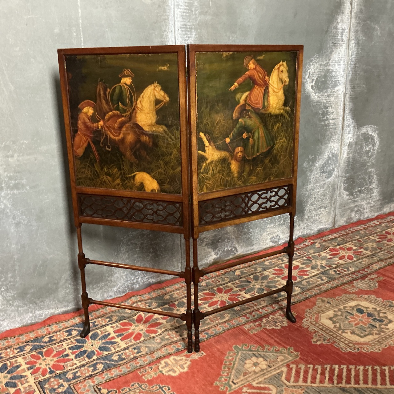 Edwardian Decorative Screen - Image 3