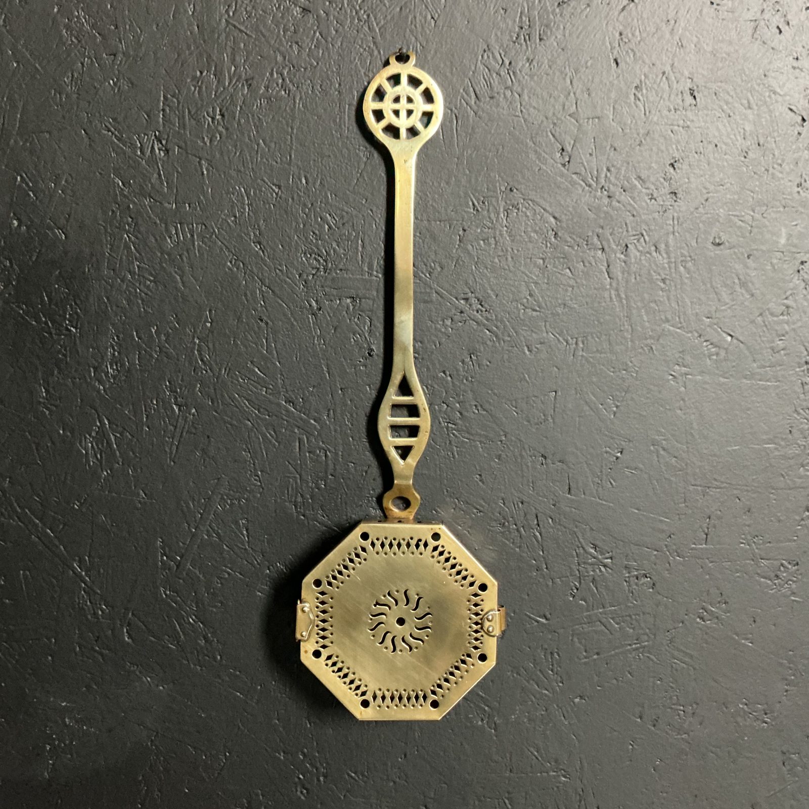 Victorian Brass Chestnut Roaster