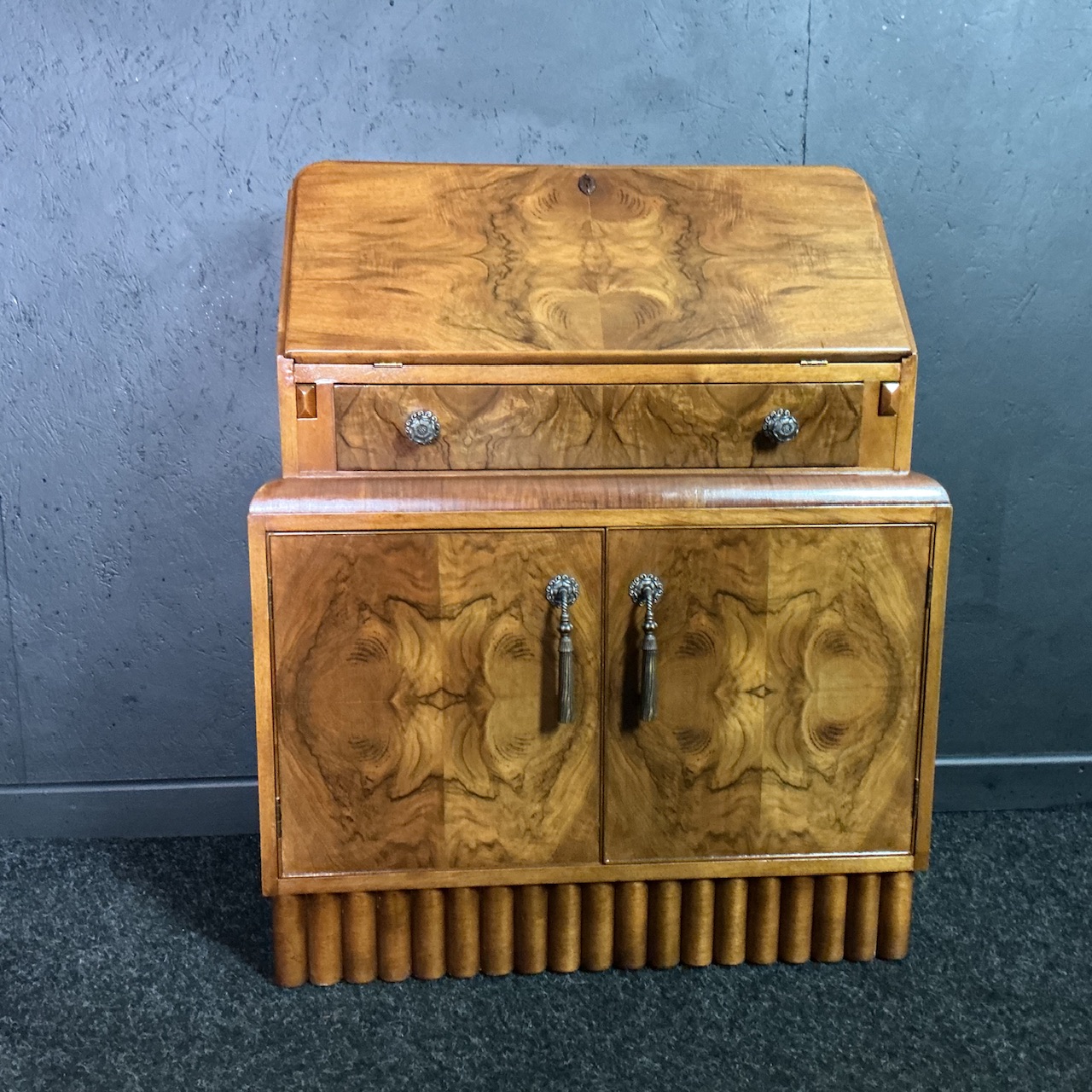 Art Deco Walnut Bureau